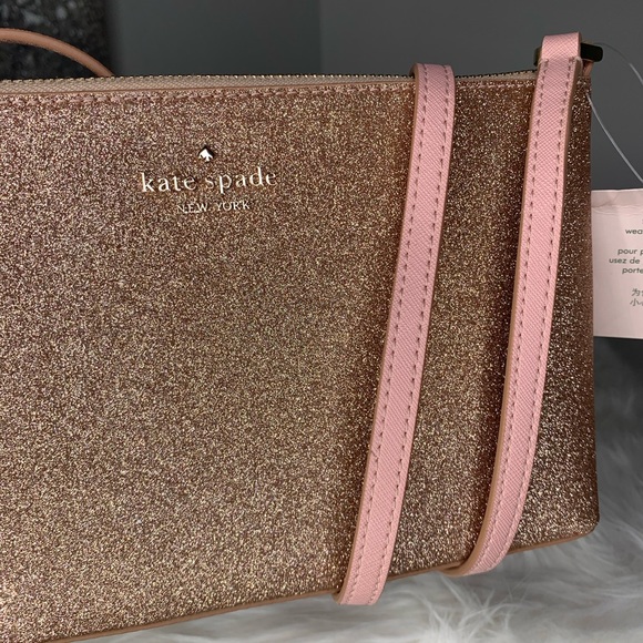 Kate Spade Joeley Glitter Crossbody Bag - Picture 10 of 11